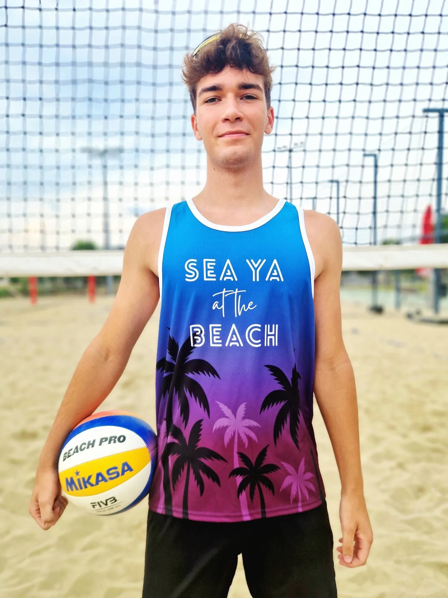 SEA YA at the BEACH dres - Modra - 2